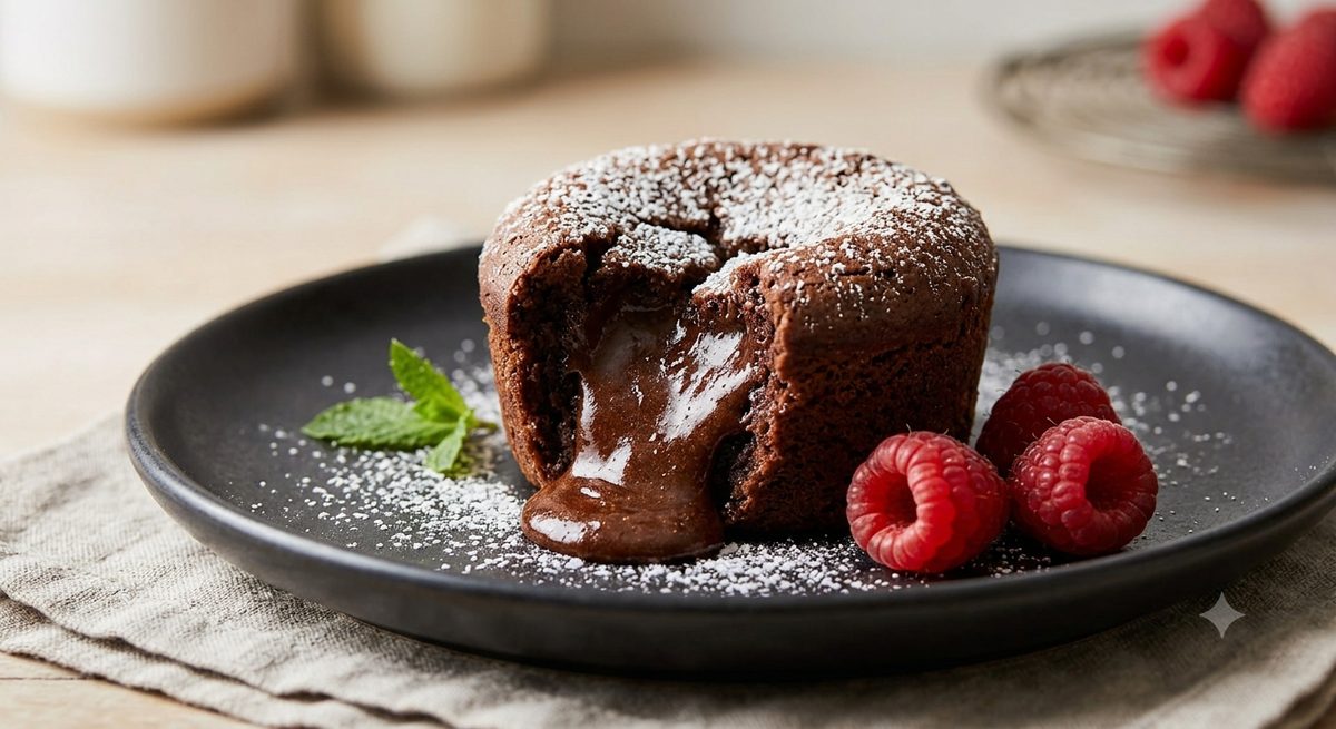 Molten chocolate pudding